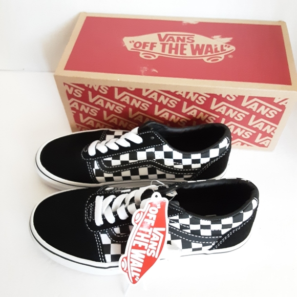 Vans Kids' Pre-School/Grade School Ward Checkered Skate Shoes SIZE 3 NWB - Picture 6 of 8